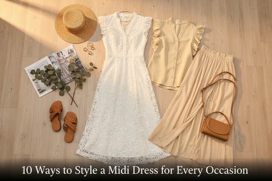10 Ways to Style a Midi Dress for Every Occasion